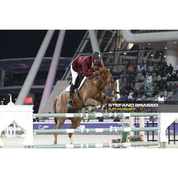 CHI Al Shaqab - Grand Prix - Sheikh Ali Al Thani (QAT) on Sirocco - Doha, Al Shaqab - 9 March 2019 - ph.Stefano Grasso/CHI Al Shaqab