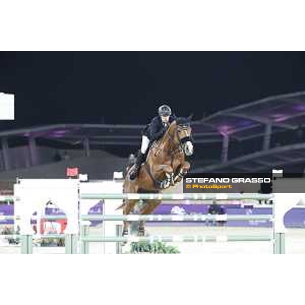 CHI Al Shaqab - Grand Prix - Karel Cox (BEL) on Dublin van Overis - Doha, Al Shaqab - 9 March 2019 - ph.Stefano Grasso/CHI Al Shaqab