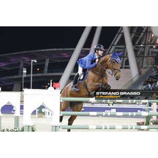 CHI Al Shaqab - Grand Prix - Bart Bles (NED) on Israel v.d. Dennehoeve - Doha, Al Shaqab - 9 March 2019 - ph.Stefano Grasso/CHI Al Shaqab