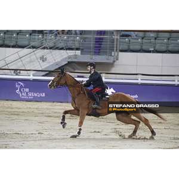 CHI Al Shaqab - Grand Prix - Emanuele Gaudiano on Chalou - Doha, Al Shaqab - 9 March 2019 - ph.Stefano Grasso/CHI Al Shaqab