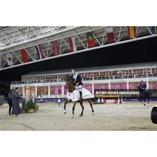CHI Al Shaqab - Grand Prix - Prize giving ceremony - Pieter Devos (BEL) on Espoir - Doha, Al Shaqab - 9 March 2019 - ph.Stefano Grasso/CHI Al Shaqab