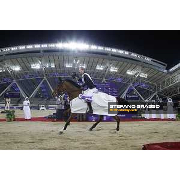 CHI Al Shaqab - Grand Prix - Prize giving ceremony - Pieter Devos (BEL) on Espoir - Doha, Al Shaqab - 9 March 2019 - ph.Stefano Grasso/CHI Al Shaqab