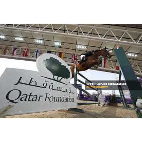 CHI Al Shaqab - Grand Prix - Pieter Devos (BEL) on Espoir - Doha, Al Shaqab - 9 March 2019 - ph.Stefano Grasso/CHI Al Shaqab