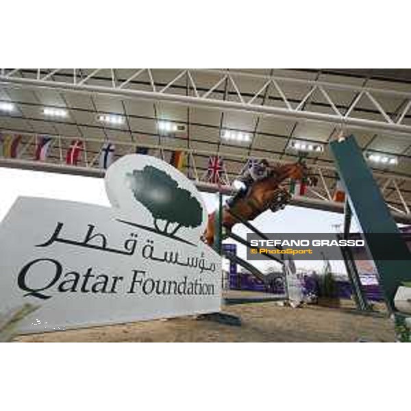 CHI Al Shaqab - Grand Prix - Philipp Weishaupt (GER) on Che Fantastica - Doha, Al Shaqab - 9 March 2019 - ph.Stefano Grasso/CHI Al Shaqab
