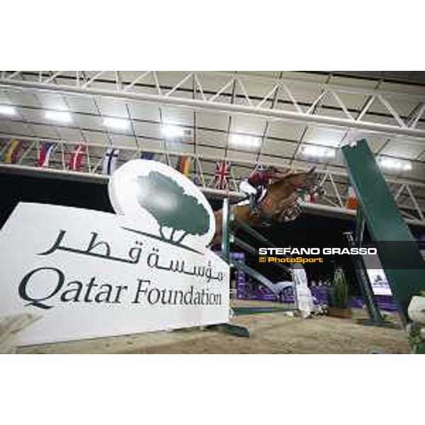 CHI Al Shaqab - Grand Prix - Sheikh Ali Al Thani (QAT) on Sirocco - Doha, Al Shaqab - 9 March 2019 - ph.Stefano Grasso/CHI Al Shaqab