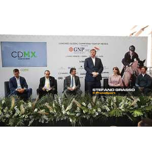 LGCT of Mexico City - LGCT of Mexico - The Opening Press Conference of LGCT of Mexico City at Palacio de Hierro - Mexico City, Campo Marte - 10 April 2019 - ph.Stefano Grasso/LGCT