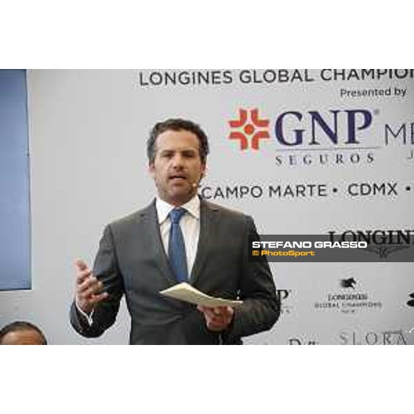 LGCT of Mexico City - LGCT of Mexico - The Opening Press Conference of LGCT of Mexico City at Palacio de Hierro - Francisco Pasquel - Mexico City, Campo Marte - 10 April 2019 - ph.Stefano Grasso/LGCT