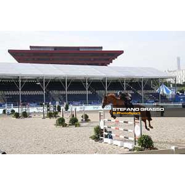 LGCT of Shanghai - warm up - Danielle Goldstein on Lizziemary - Shanghai, Shanghai Expo - 2 May 2019 - ph.Stefano Grasso/LGCT