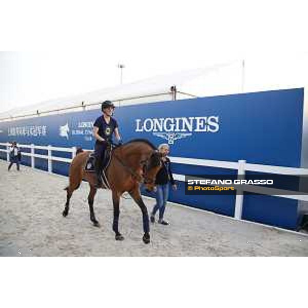 LGCT of Shanghai - warm up - Jessica Springsteeen - Shanghai, Shanghai Expo - 2 May 2019 - ph.Stefano Grasso/LGCT