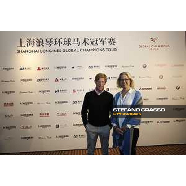 LGCT of Shanghai - Welcome party at the Kunlun Jing An Hotel - Judith Goelkl and Marcus Ehning - Shanghai, Shanghai Expo - 2 May 2019 - ph.Stefano Grasso/LGCT