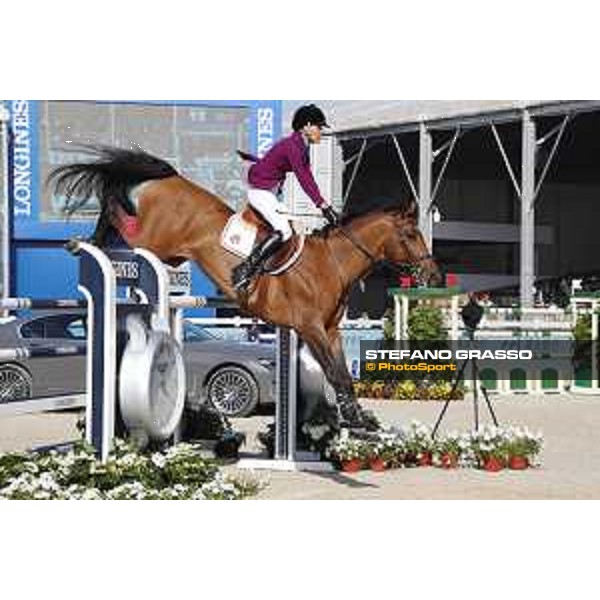 LGCT of Shanghai - Luciana Diniz (POR) on Camargo Shanghai, Shanghai Expo - 4 May 2019 - ph.Stefano Grasso/LGCT