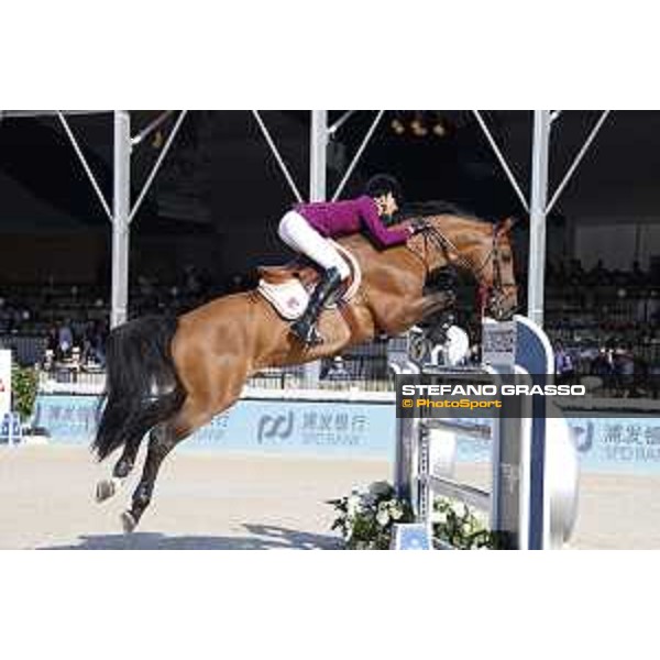 LGCT of Shanghai - Luciana Diniz (POR) on Camargo Shanghai, Shanghai Expo - 4 May 2019 - ph.Stefano Grasso/LGCT