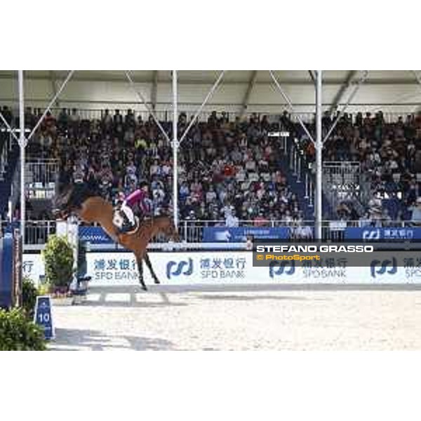 LGCT of Shanghai - Luciana Diniz (POR) on Camargo Shanghai, Shanghai Expo - 4 May 2019 - ph.Stefano Grasso/LGCT