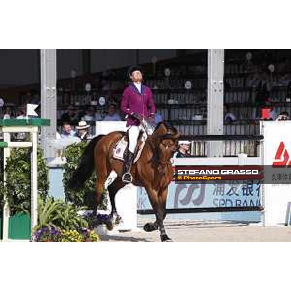 LGCT of Shanghai - Luciana Diniz (POR) on Camargo Shanghai, Shanghai Expo - 4 May 2019 - ph.Stefano Grasso/LGCT