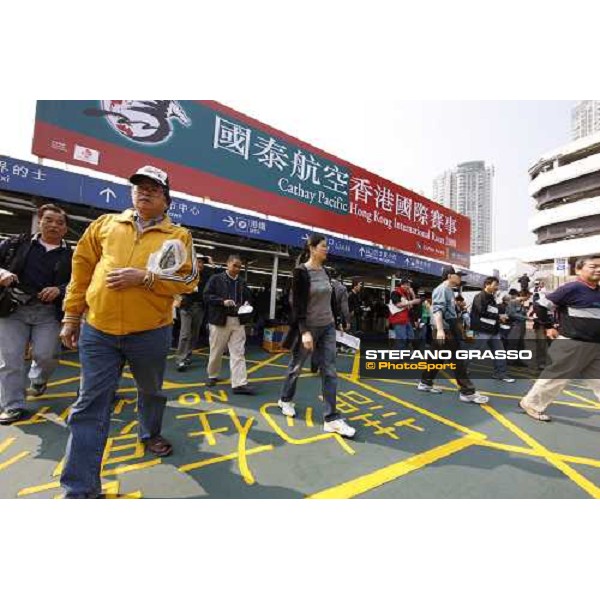 a day at the Cathay Pacific Hong Kong International races Hong Kong - Sha Tin racecourse, 15th dec. 2008 ph. Stefano Grasso