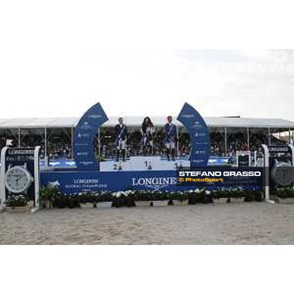 LGCT of Shanghai - The Podium - Danielle Goldstein,Darragh Kenny,Jur Vrieling Shanghai, Shanghai Expo - 4 May 2019 - ph.Stefano Grasso/LGCT
