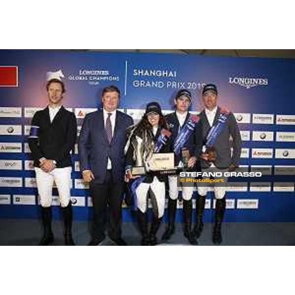LGCT of Shanghai - Presse conference - Jan Tops - Danielle Goldstein - Pieter Devos - Darragh Kenny - Jur Vrieling Shanghai, Shanghai Expo - 4 May 2019 - ph.Stefano Grasso/LGCT