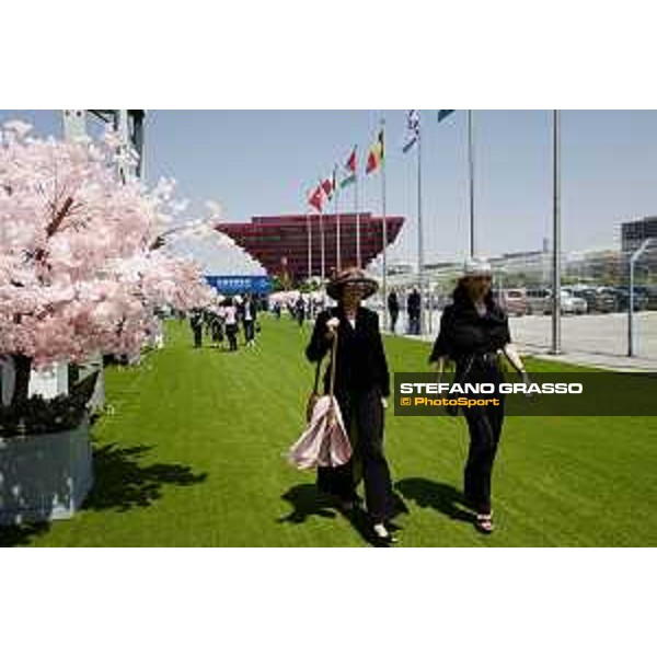 LGCT of Shanghai - Fashion ladies arrives at the Vip enclosure - Shanghai, Shanghai Expo - 3 May 2019 - ph.Stefano Grasso/LGCT