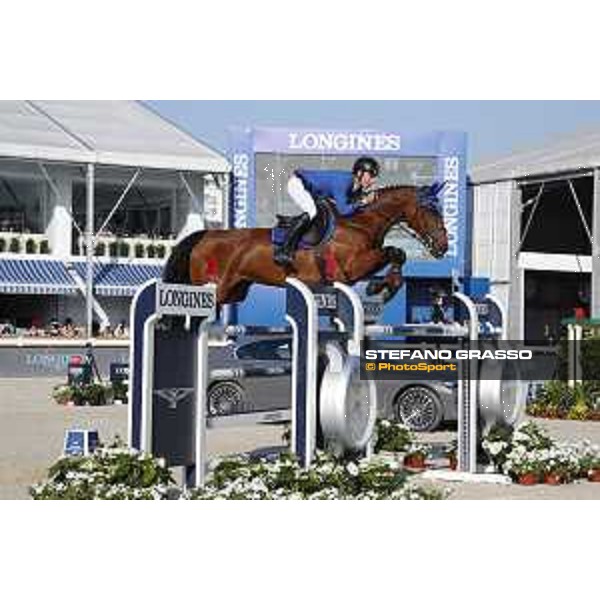 LGCT of Shanghai - Bart Bles (NED) on Israel v.d. Dennehoeve Shanghai, Shanghai Expo - 4 May 2019 - ph.Stefano Grasso/LGCT