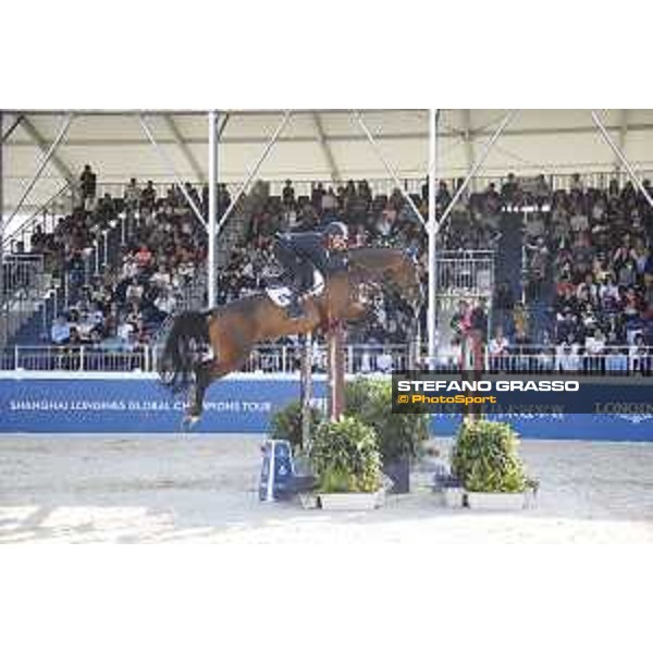 LGCT of Shanghai -Lorenzo de Luca (ITA) on Ensor de Litrange XII Shanghai, Shanghai Expo - 4 May 2019 - ph.Stefano Grasso/LGCT