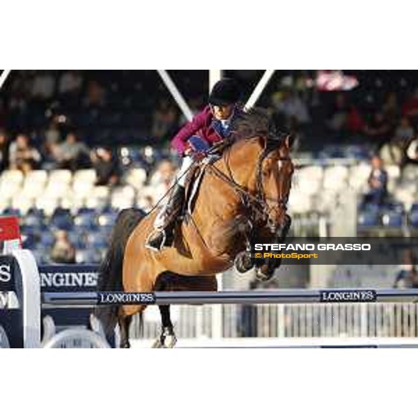 LGCT of Shanghai - Luciana Diniz (POR) on Camargo Shanghai, Shanghai Expo - 4 May 2019 - ph.Stefano Grasso/LGCT