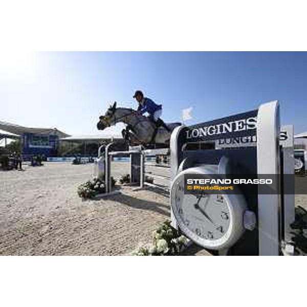 LGCT of Shanghai - Christian Ahlmann (GER) on Clintrexo Z Shanghai, Shanghai Expo - 4 May 2019 - ph.Stefano Grasso/LGCT