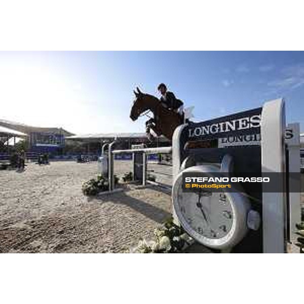 LGCT of Shanghai -Niels Bruynseels (BEL) on Delux van T & L Shanghai, Shanghai Expo - 4 May 2019 - ph.Stefano Grasso/LGCT
