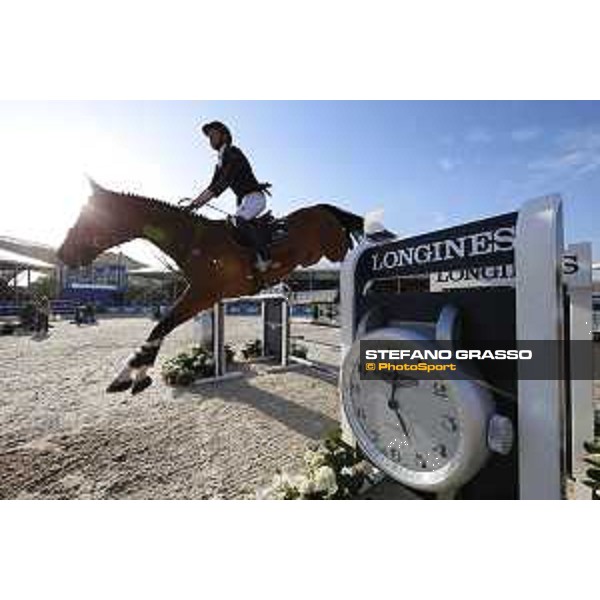 LGCT of Shanghai -Niels Bruynseels (BEL) on Delux van T & L Shanghai, Shanghai Expo - 4 May 2019 - ph.Stefano Grasso/LGCT