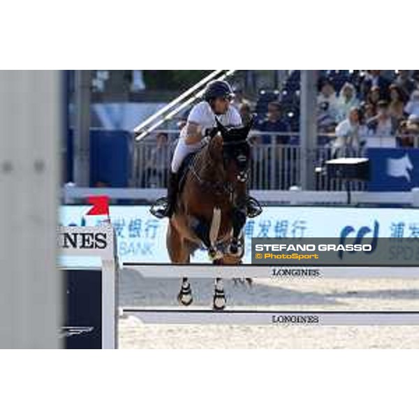 LGCT of Shanghai - Abdel Said (EGY) on Jumpy van de Hermitage - Shanghai, Shanghai Expo - 3 May 2019 - ph.Stefano Grasso/LGCT