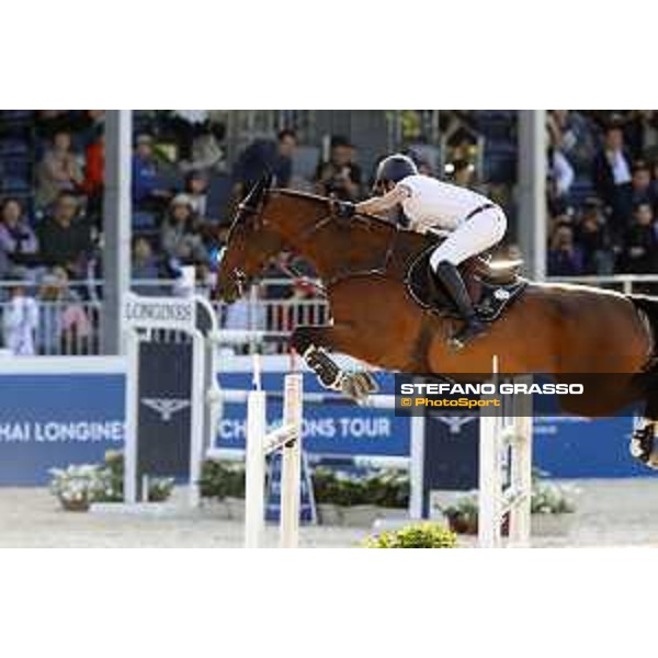 LGCT of Shanghai - Abdel Said (EGY) on Jumpy van de Hermitage - Shanghai, Shanghai Expo - 3 May 2019 - ph.Stefano Grasso/LGCT