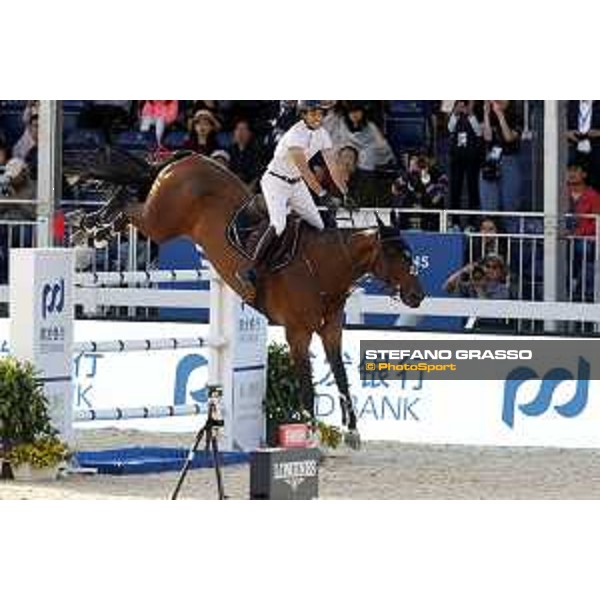 LGCT of Shanghai - Abdel Said (EGY) on Jumpy van de Hermitage - Shanghai, Shanghai Expo - 3 May 2019 - ph.Stefano Grasso/LGCT