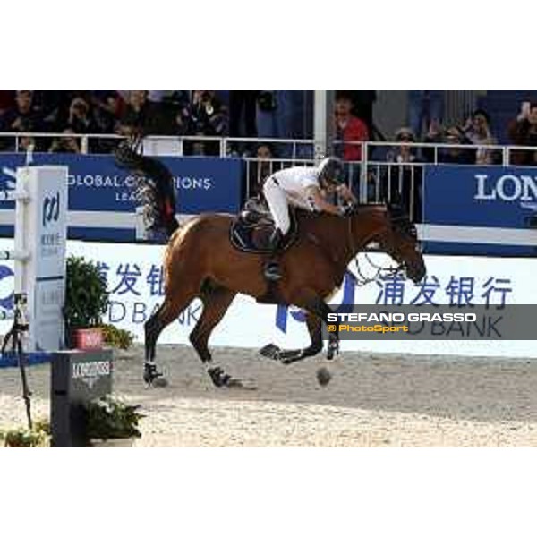 LGCT of Shanghai - Abdel Said (EGY) on Jumpy van de Hermitage - Shanghai, Shanghai Expo - 3 May 2019 - ph.Stefano Grasso/LGCT