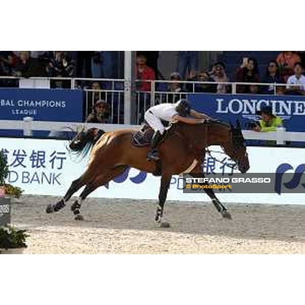 LGCT of Shanghai - Abdel Said (EGY) on Jumpy van de Hermitage - Shanghai, Shanghai Expo - 3 May 2019 - ph.Stefano Grasso/LGCT
