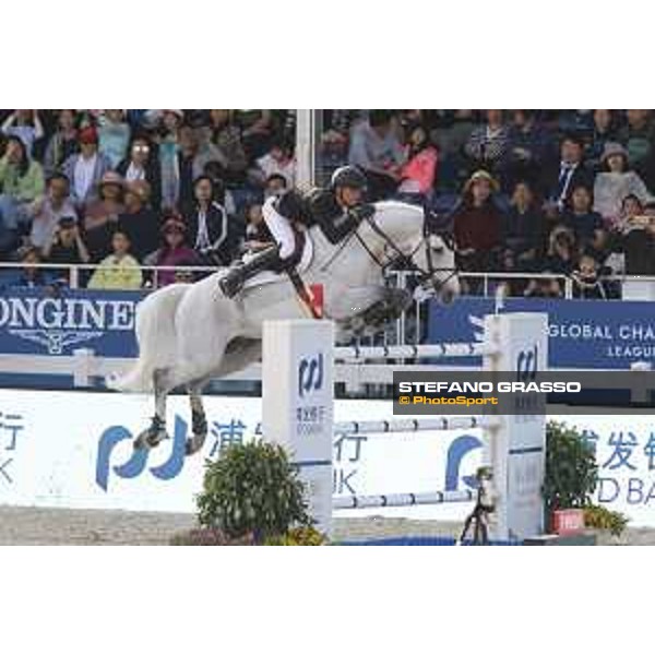 LGCT of Shanghai - Jerome Guery (BEL) on Garfield de Tiji Des Templiers - Shanghai, Shanghai Expo - 3 May 2019 - ph.Stefano Grasso/LGCT