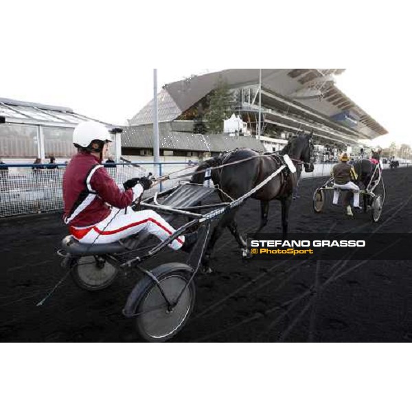 \'Zibi\' Boniek with Paul November at Vincennes Paris - Vincennes, 24th january 2009 ph. Stefano Grasso