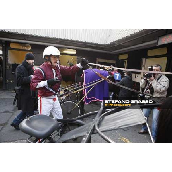 \'Zibi\' Boniek with Paul November at Vincennes Paris - Vincennes, 24th january 2009 ph. Stefano Grasso