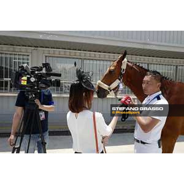 LGCT of Shanghai - interview to a Chinese rider Shanghai, Shanghai Expo - 5 May 2019 - ph.Stefano Grasso/LGCT