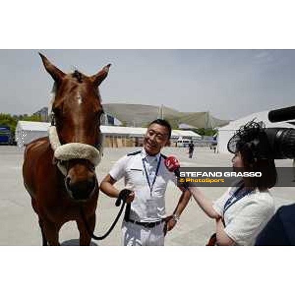 LGCT of Shanghai - interview to a Chinese rider Shanghai, Shanghai Expo - 5 May 2019 - ph.Stefano Grasso/LGCT