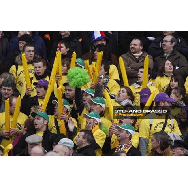 the supporters of Offshore Dream and Meaulnes du Corta Paris-Vincennenes, 25th january 2009 ph. Stefano Grasso