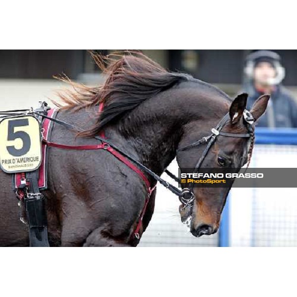a close up for Giuseppe Bi warming up at Vincennes Paris-Vincennenes, 25th january 2009 ph. Stefano Grasso