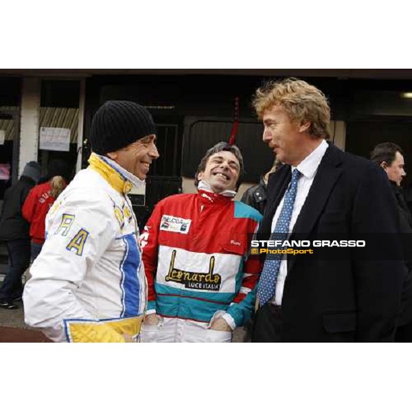 Zibi Boniek with Roberto Andreghetti and Pietro Gubellini Paris-Vincennes, 25th january 2009 ph. Stefano Grasso