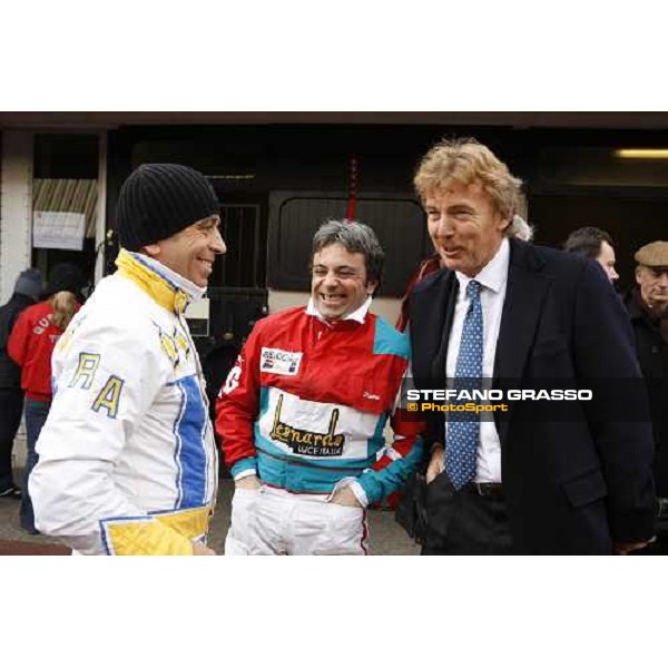 Zibi Boniek with Roberto Andreghetti and Pietro Gubellini Paris-Vincennes, 25th january 2009 ph. Stefano Grasso