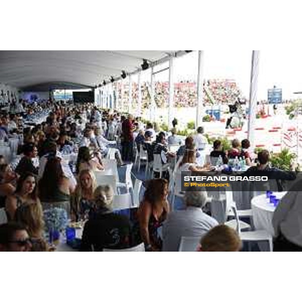LGCT of Miami Beach - a view of the arena from the VIP restaurant Miami Beach, Miami South Beach - 20 April 2019 - ph.Stefano Grasso/LGCT