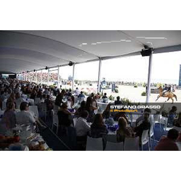 LGCT of Miami Beach - a view of the arena from the VIP restaurant Miami Beach, Miami South Beach - 20 April 2019 - ph.Stefano Grasso/LGCT