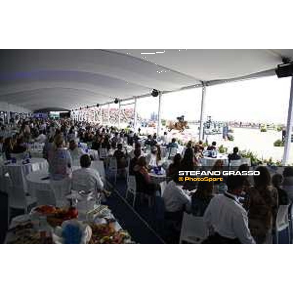 LGCT of Miami Beach - a view of the arena from the VIP restaurant Miami Beach, Miami South Beach - 20 April 2019 - ph.Stefano Grasso/LGCT