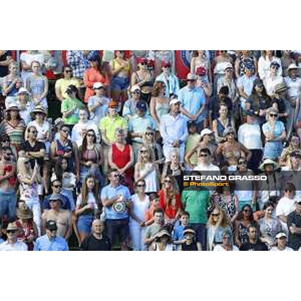LGCT of Miami Beach - Spectators during the USA National anthem Miami Beach, Miami South Beach - 21 April 2019 - ph.Stefano Grasso/LGCT