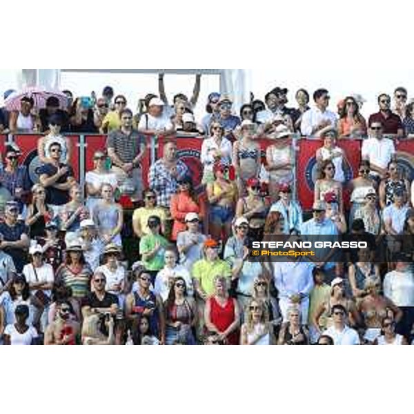 LGCT of Miami Beach - Spectators during the USA National anthem Miami Beach, Miami South Beach - 21 April 2019 - ph.Stefano Grasso/LGCT