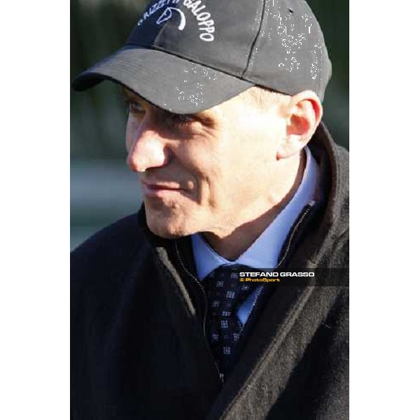a close up for Paolo Favero before the 59.a Gran Corsa Siepi Rome, 15 february 2009 ph. Stefano Grasso