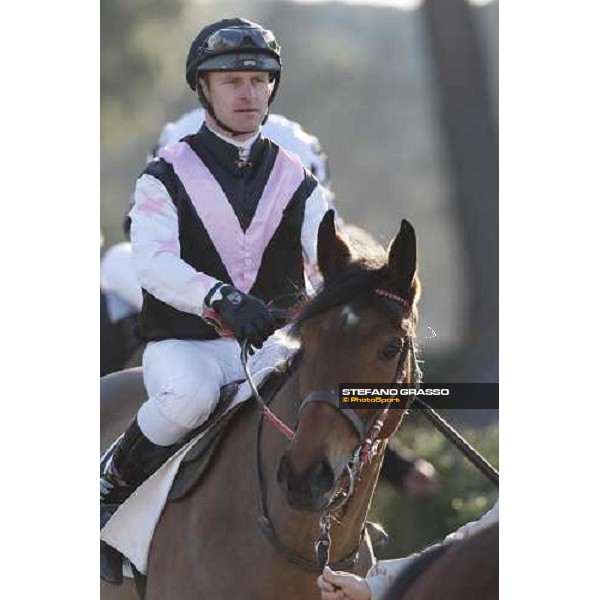 Valandraud and Levent enter the track before the 59.a Gran Corsa Siepi Rome, 15 february 2009 ph. Stefano Grasso