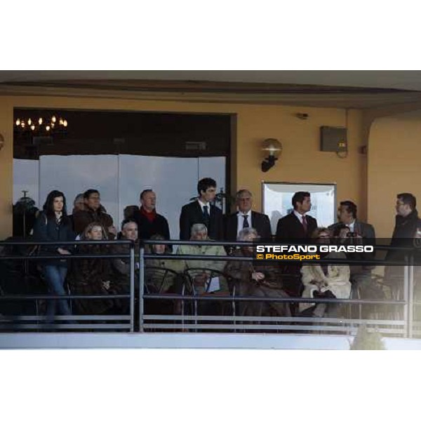 owners granstand during the 59.a Gran Corsa Siepi di Roma Rome, 15 february 2009 ph. Stefano Grasso